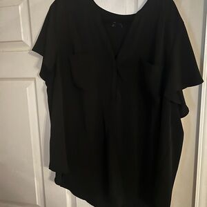 Torrid Black Women's Tunic Top